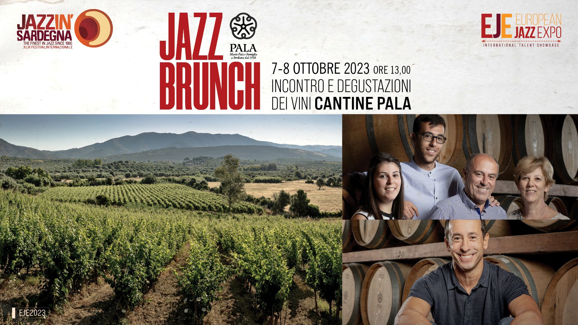 Jazz Brunch + Incontro e degustazioni Cantine Pala