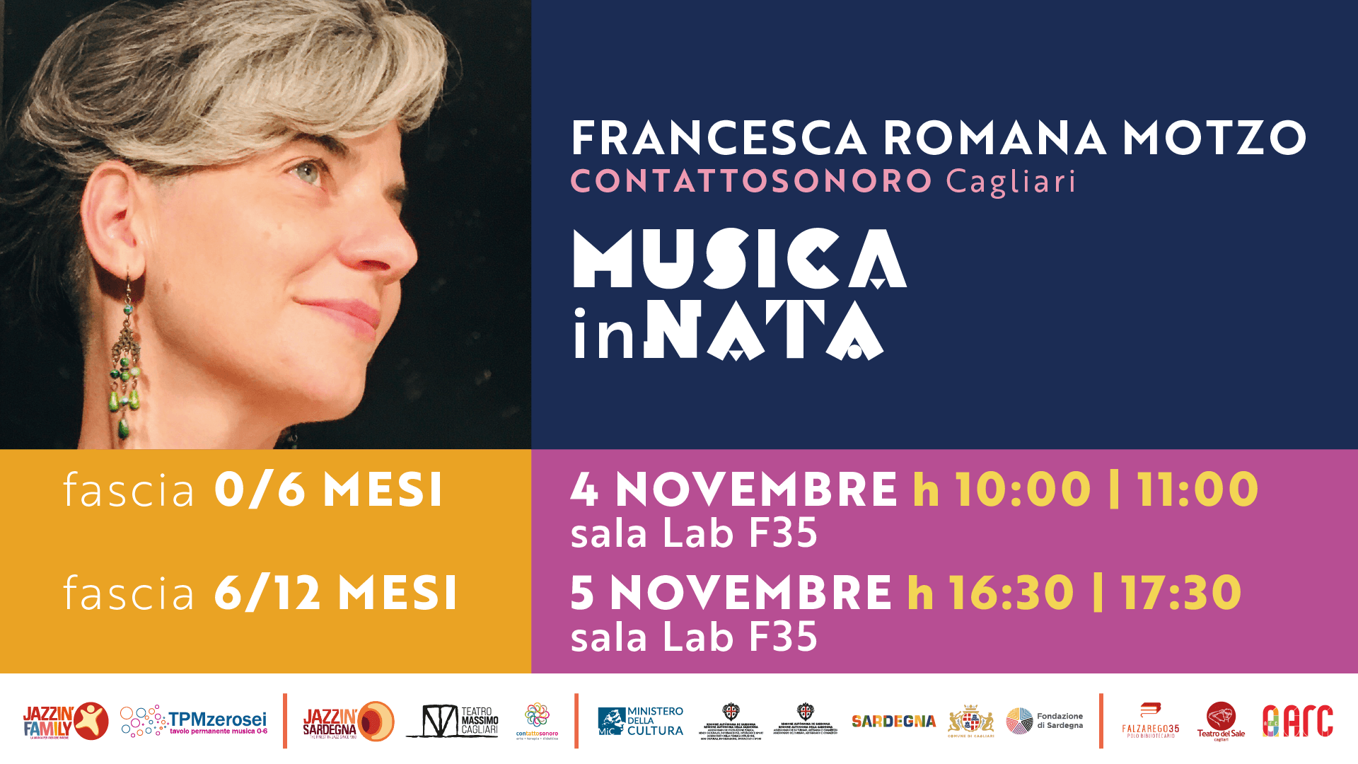 CAROVANA SONORA - Musica InNata (0-6 mesi)