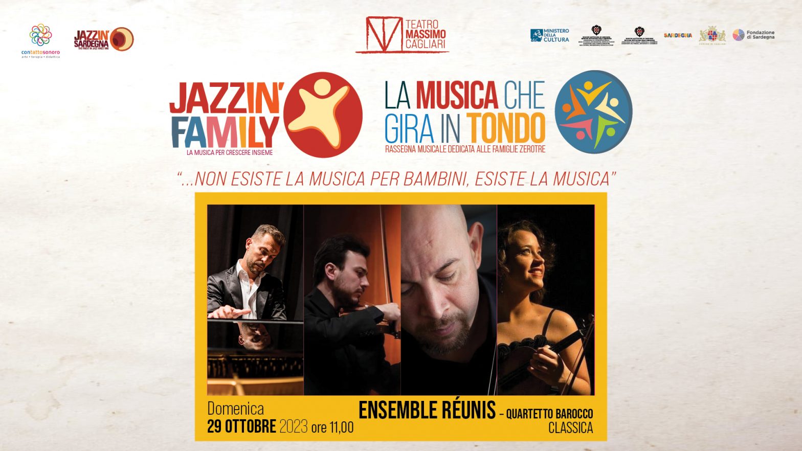 LA MUSICA CHE GIRA IN TONDO – Ensemble Réunis