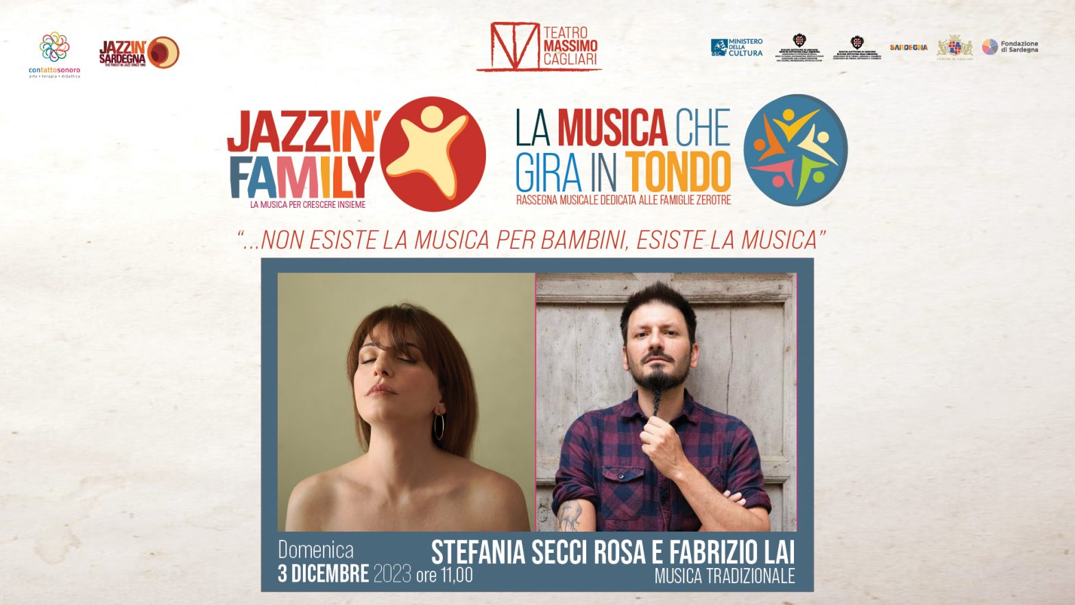 LA MUSICA CHE GIRA IN TONDO – Stefania Secci e Fabrizio Lai Duo