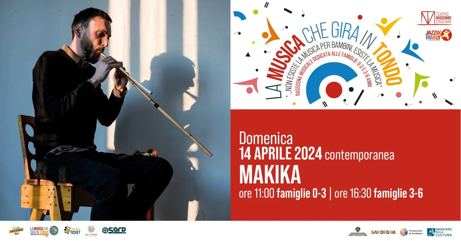 LA MUSICA CHE GIRA IN TONDO – Makika – Fascia 3-6 anni