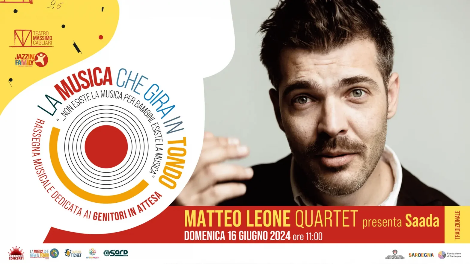 LA MUSICA CHE GIRA IN TONDO – Matteo Leone Quartet – 16.06.2024