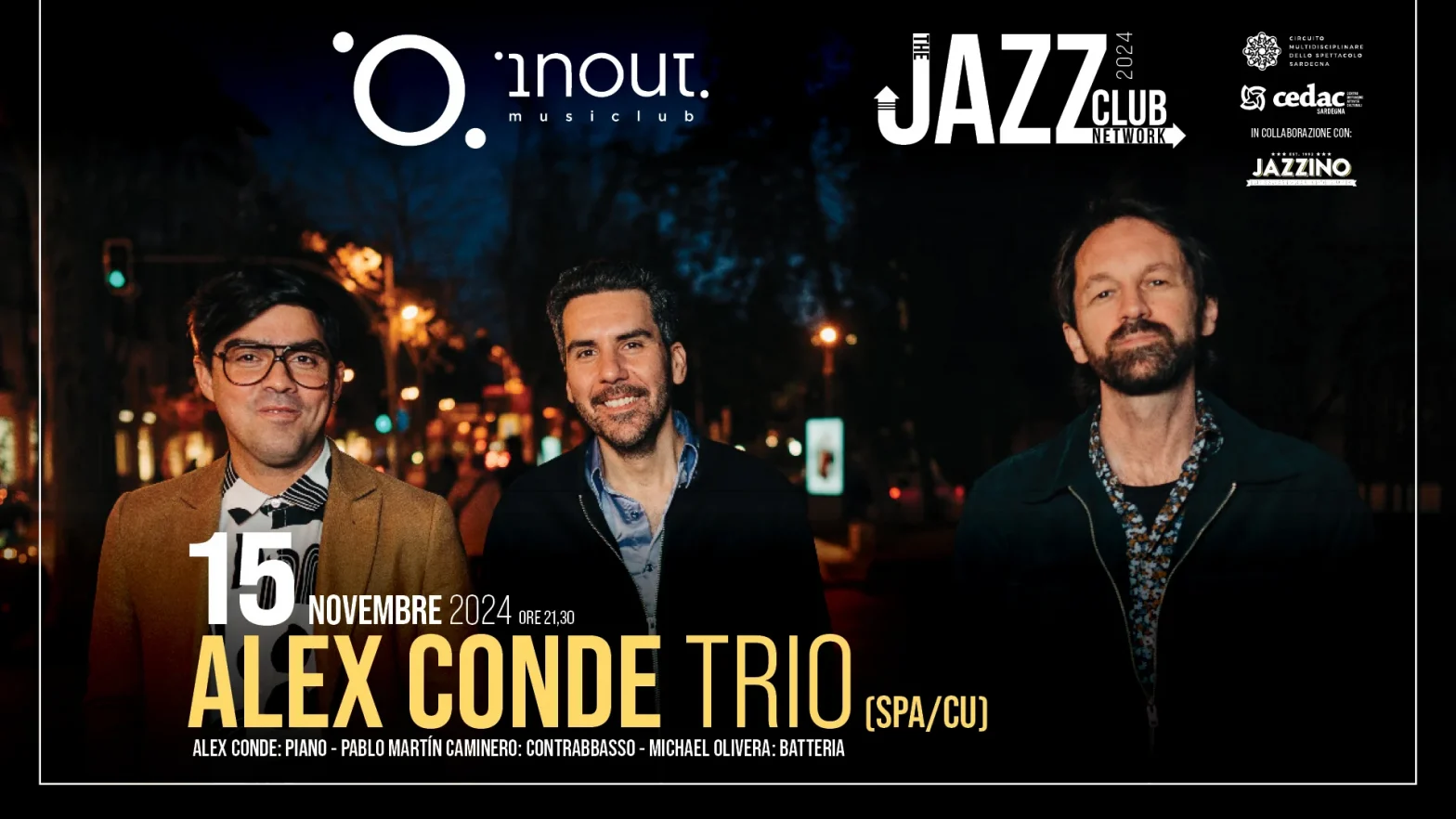 Alex Conde trio @ InOut – TJCN