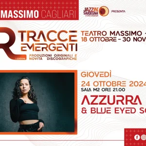 Azzurra & Blue Eyed Soul Band live al Teatro Massimo - Tracce Emergenti - il nuovo panel del Festival Jazz in Sardegna